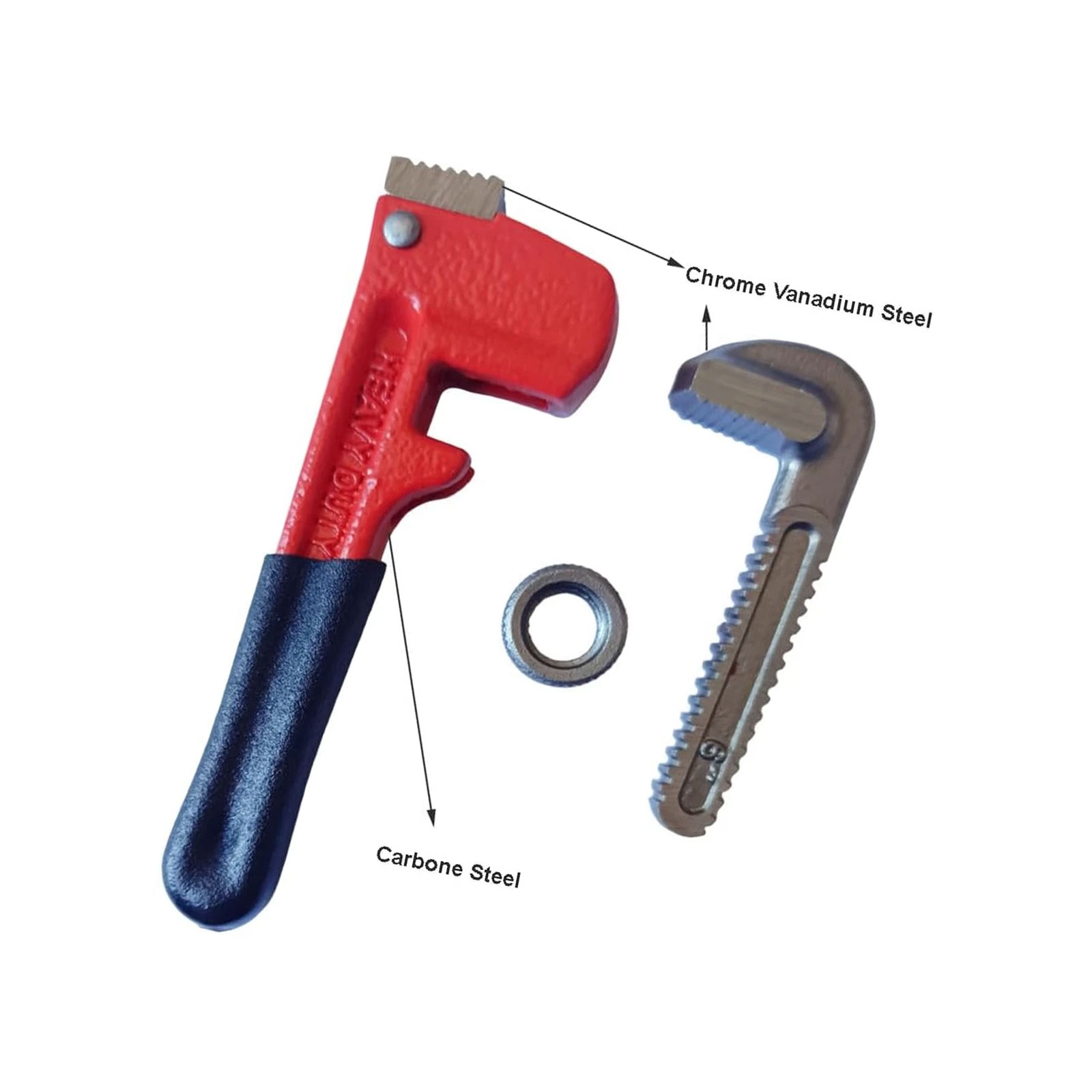 Pipe Wrench Adjustable - 【6