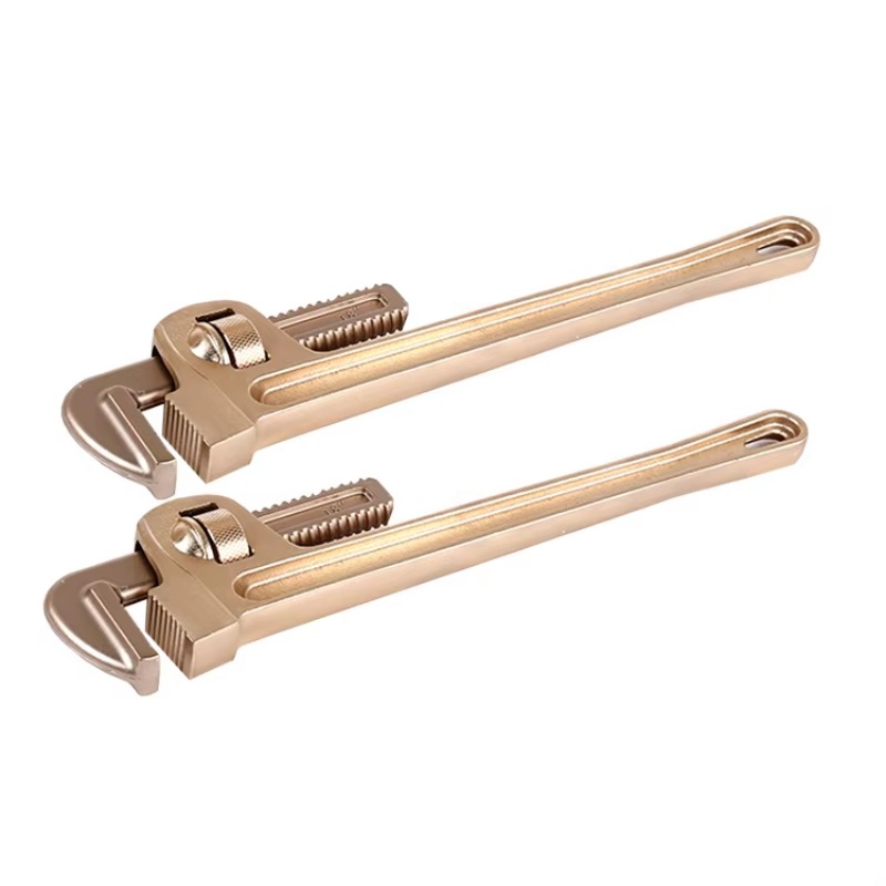 Pipe Wrench Adjustable - 8 to 48 Inch Adjustable Antispark