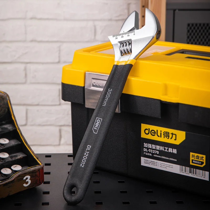 Pipe Wrench Adjustable - Deli Adjustable Wrench Car Bicycle Wrenchs