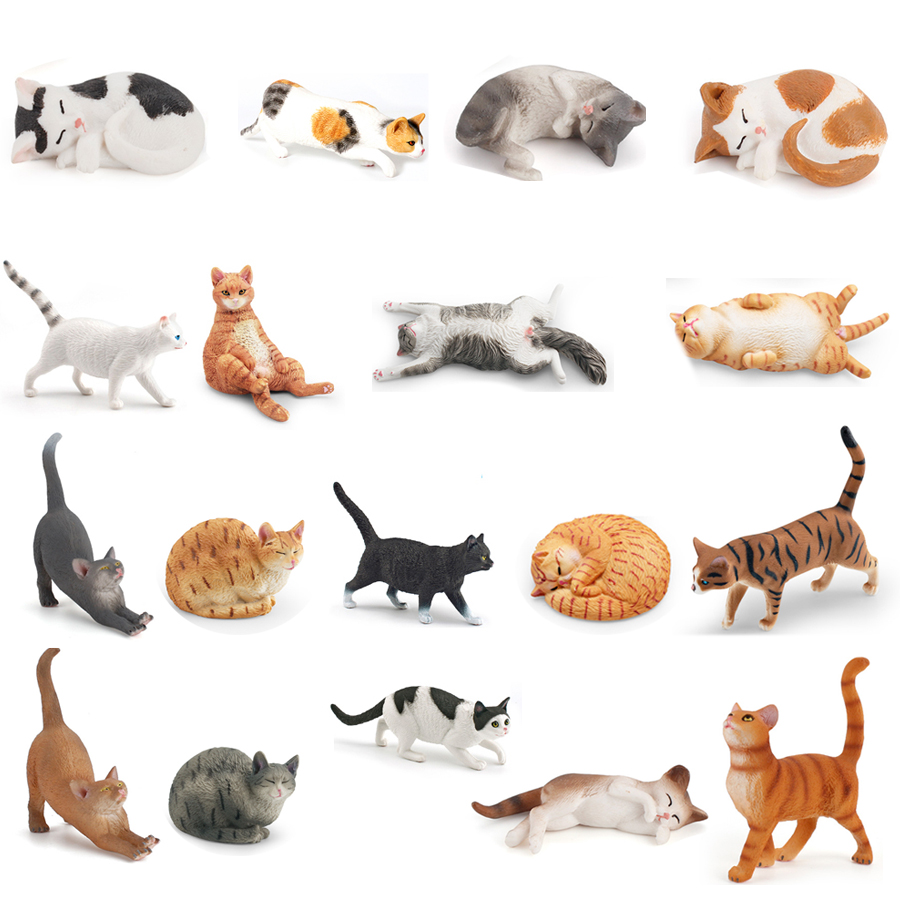 Home Improvement Kids - Realistic Cute Kitty Lazy Pastoral Cat