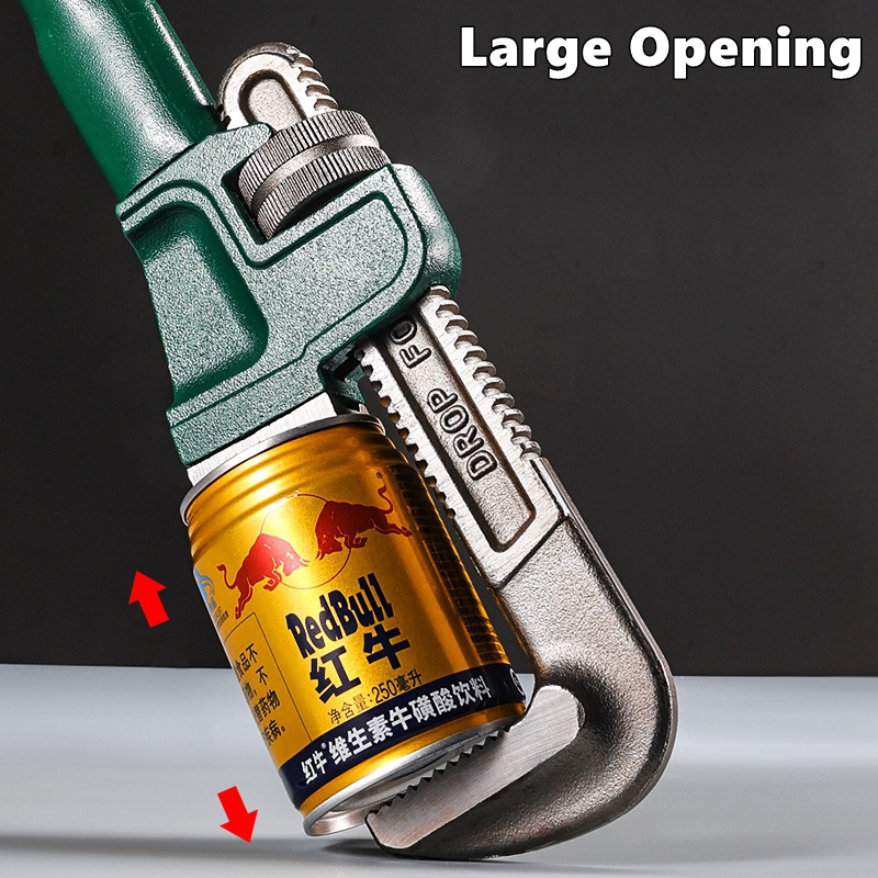 Heavy Duty Carbon Steel Straig - огляд і ціна Pipe Wrench Adjustable