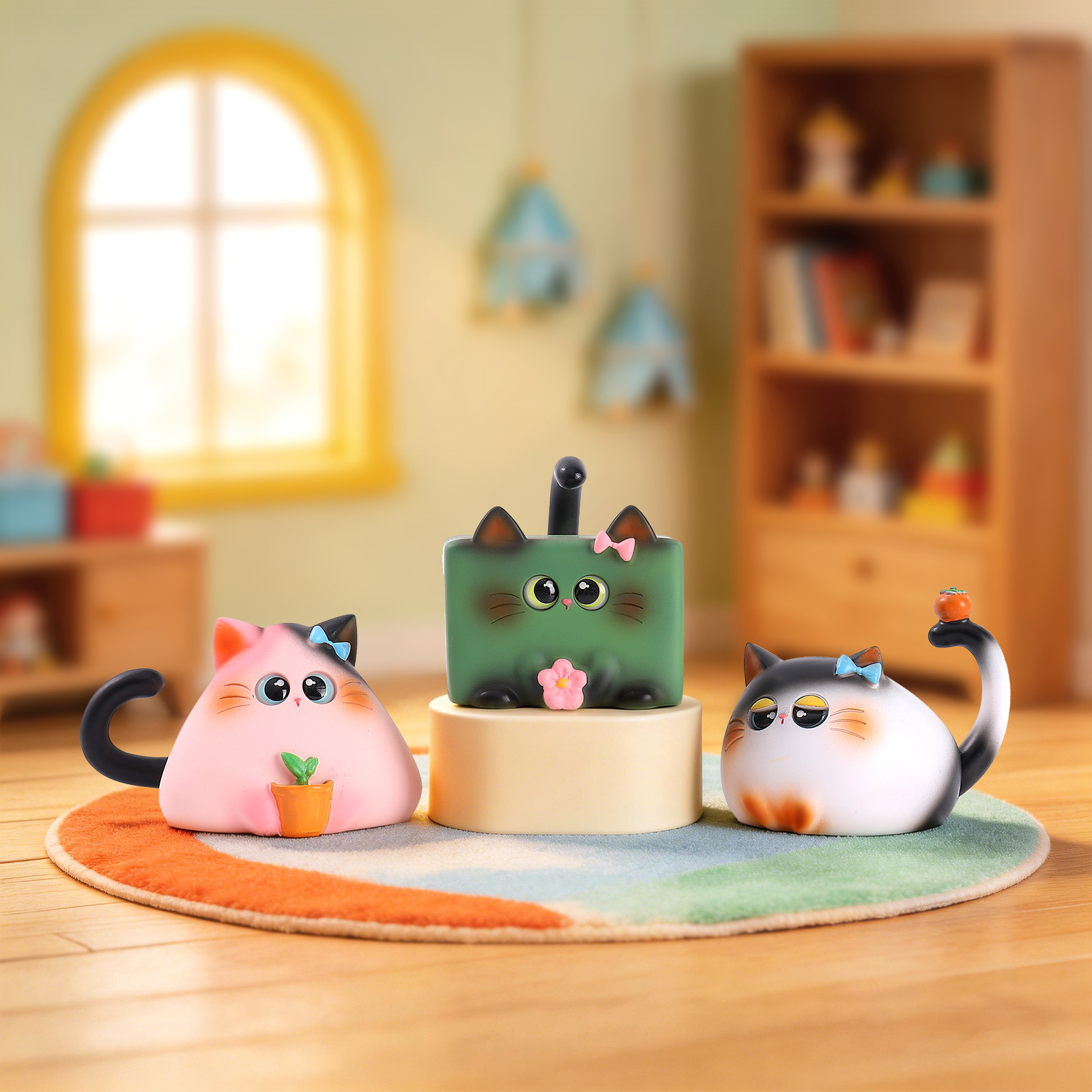 Blind Box Cat Figurine Resin C - огляд і ціна Home Improvement Hardware