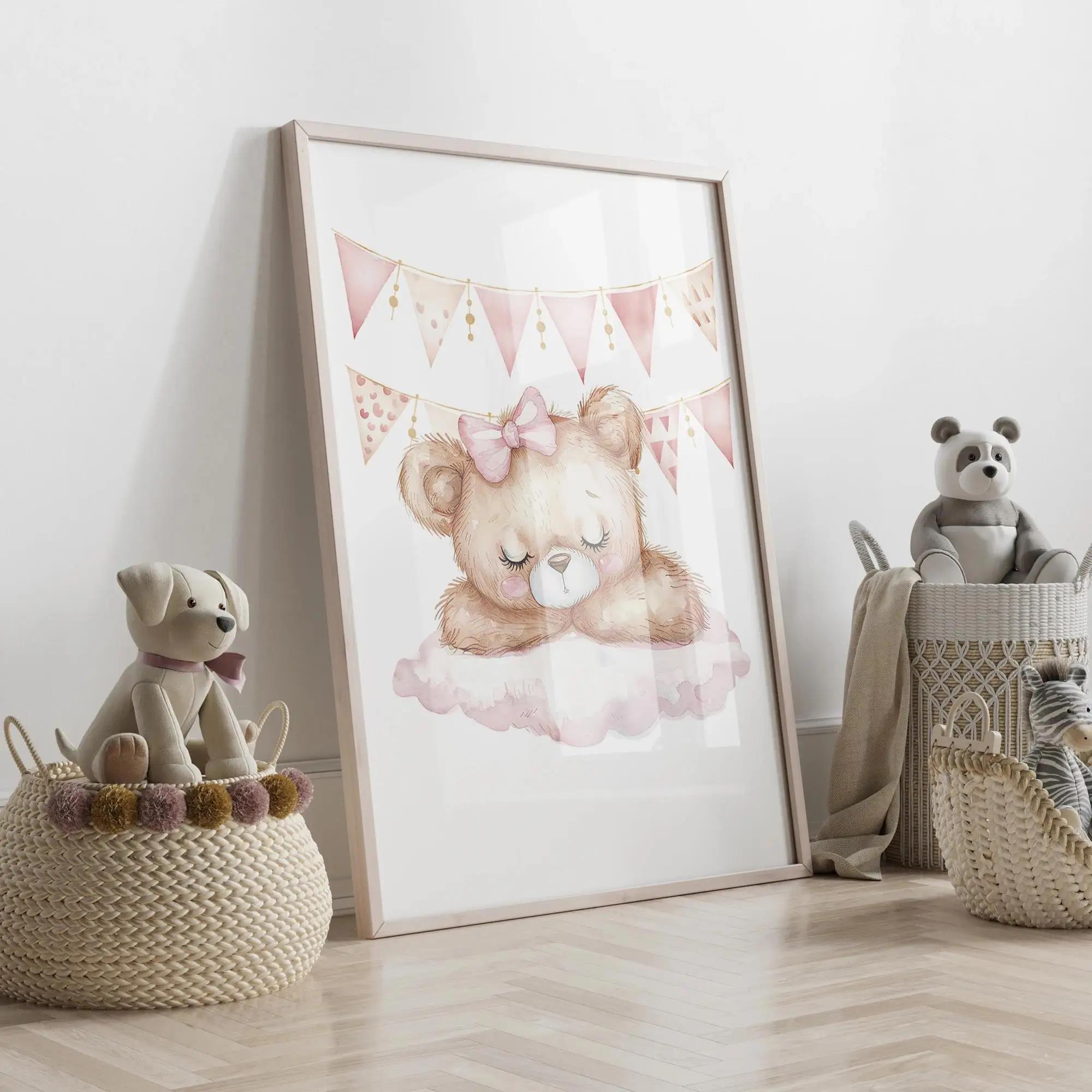 Pink Dream Bear Carousel Tent  - огляд і ціна Home Improvement Kids