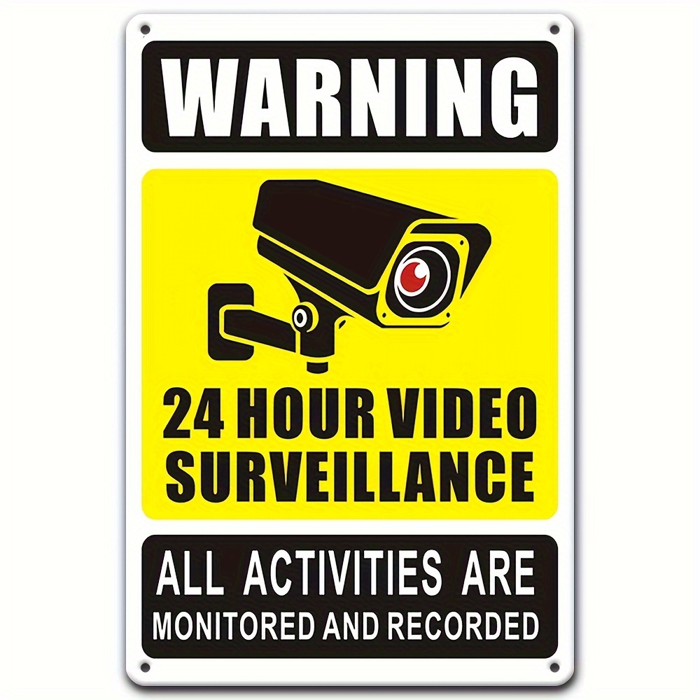 24/7 Video Surveillance Warnin - огляд і ціна Home Improvement Hardware