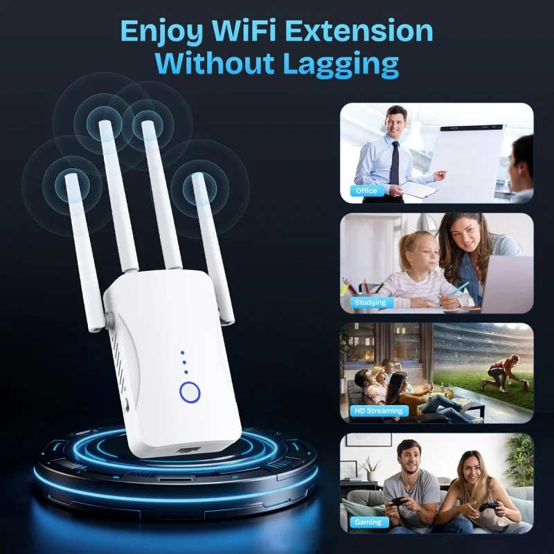 1200Mbps Dual Band WiFi Repeat - огляд і ціна Home Improvement Hardware