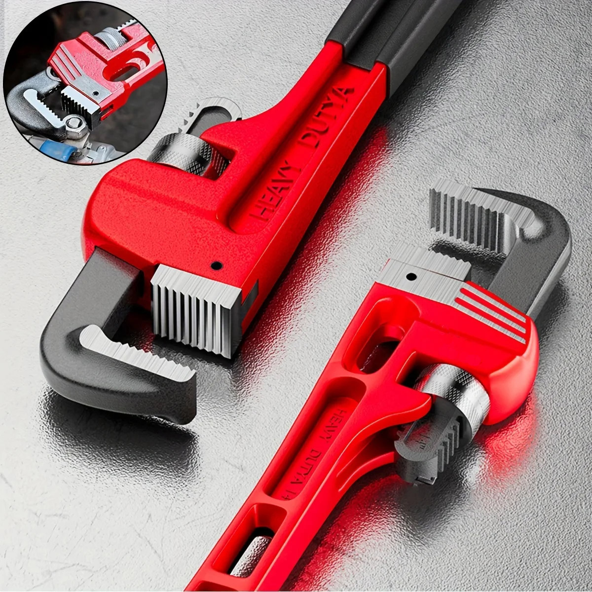 12inch / 8inch Heavy Duty Stra - огляд і ціна Pipe Wrench Adjustable