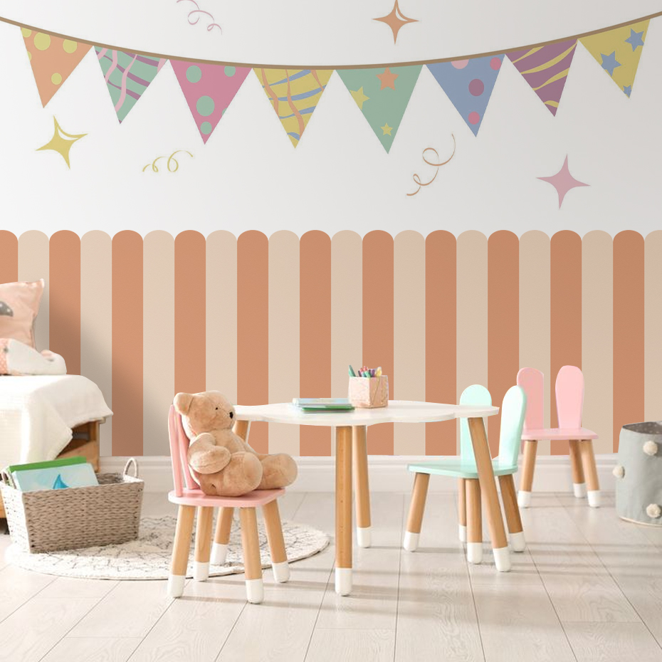 Multicolor Vertical Striped Ar - огляд і ціна Home Improvement Kids
