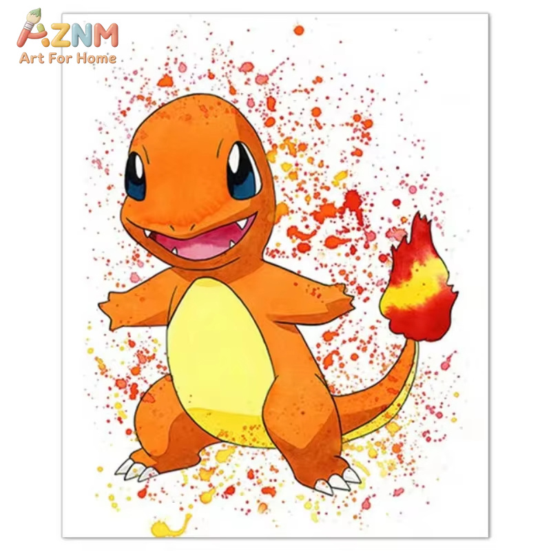 1PC ，Anime Pokemon Canvas Pain - огляд і ціна Home Improvement Kids